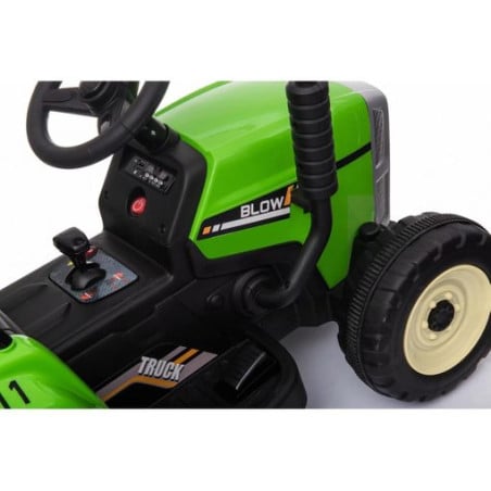 Tractor Ractor Ataa Ceres Con Remolque Verde