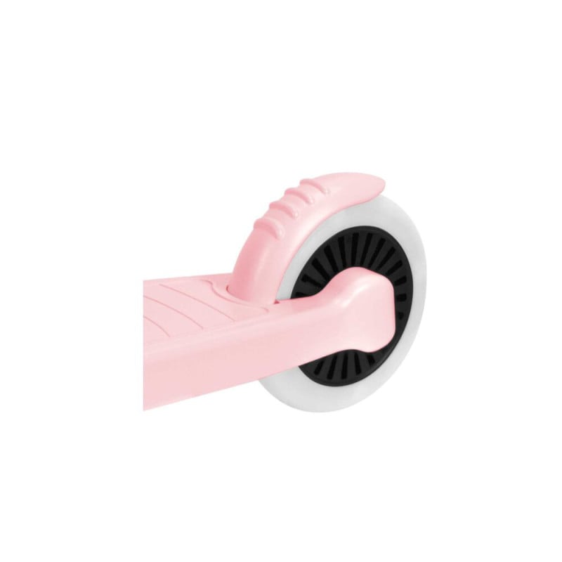 Patinete 2 Ruedas Rosa Pastel con Cesta