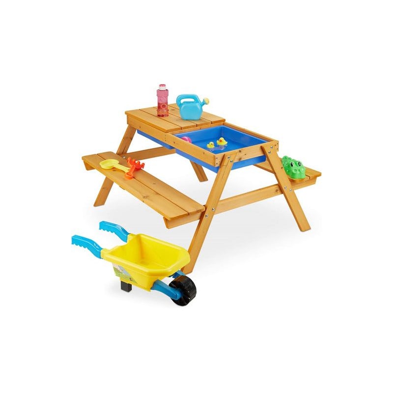 Mesa Picnic Con Banco Madera Liverpool