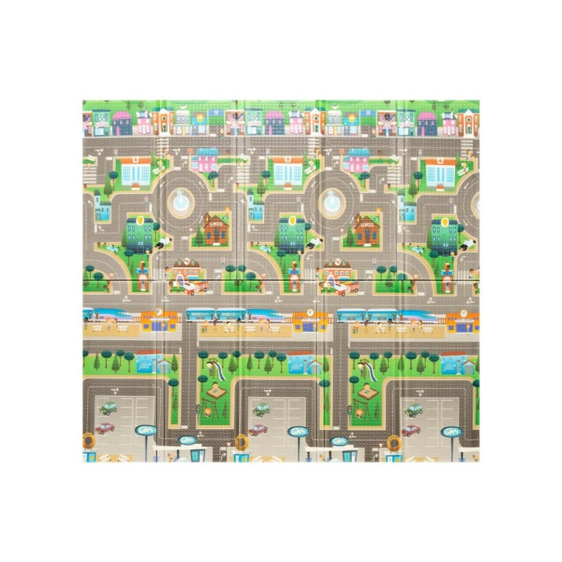 Alfombra De Gateo 180X200X1,5Cm Ciudad