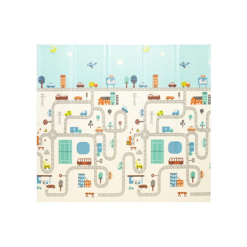 Alfombra De Gateo 180X200X1,5Cm Ciudad