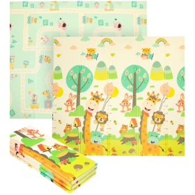 Alfombra De Gateo 180X200X1,5Cm Jirafa