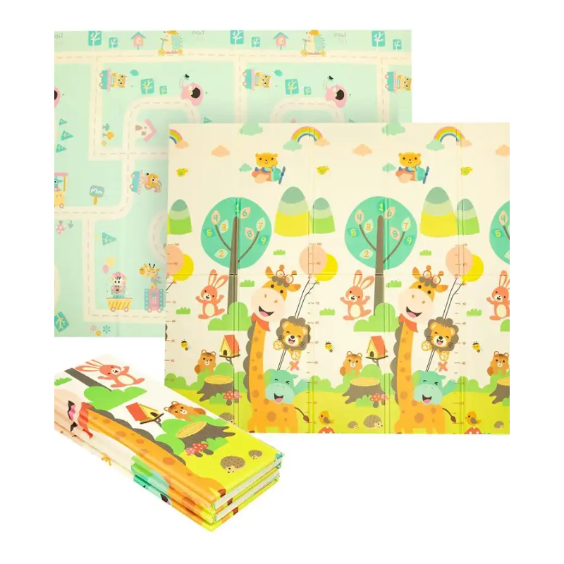 Alfombra De Gateo 180X200X1,5Cm Jirafa