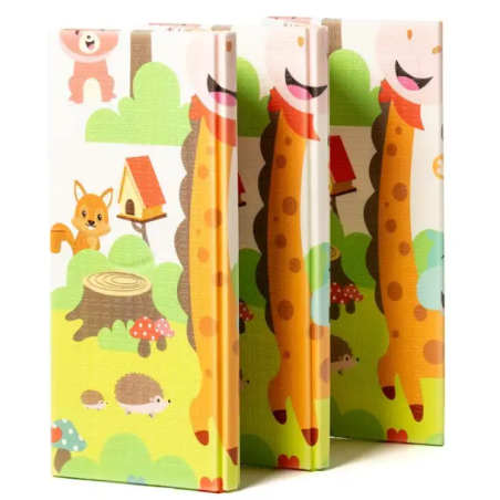 Alfombra De Gateo 180X200X1,5Cm Jirafa