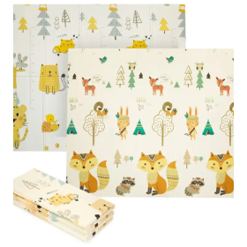 Alfombra Gateo 180X200X1,5Cm Animales