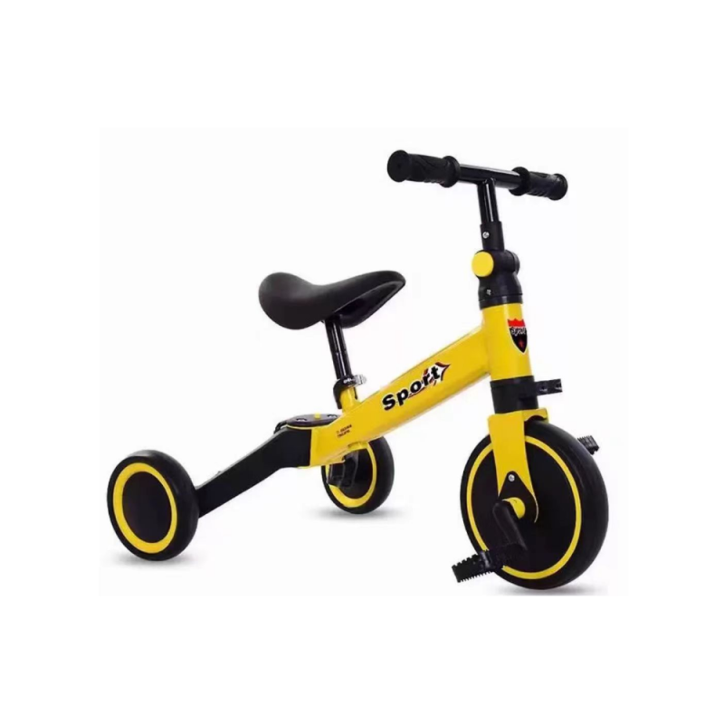 Triciclo 3 En 1 Kalima Amarillo