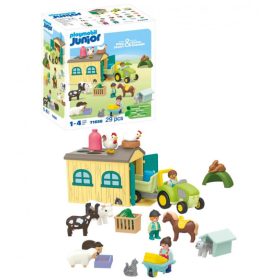 Junior Aventura En La Granja Con Tractor