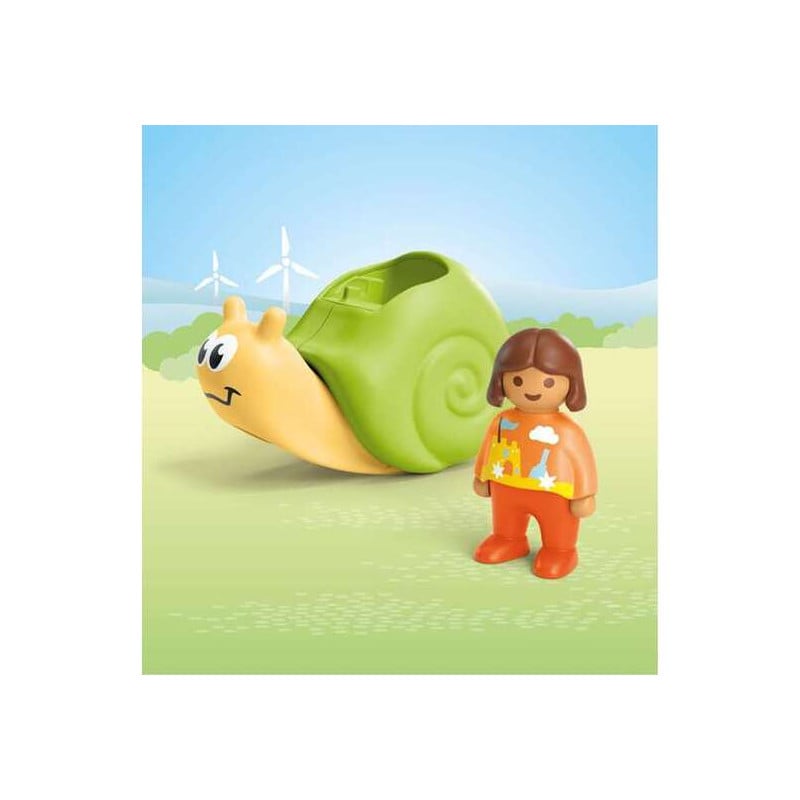 Playmobil Junior Caracol Balancín Con Sonajero