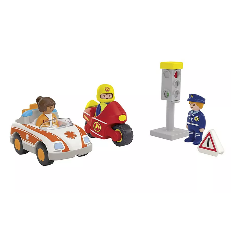 Playmobil Junior Héroes Del Día a Día