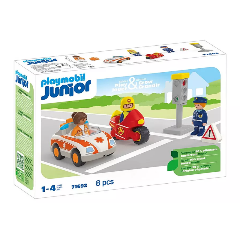 Playmobil Junior Héroes del Día a Día