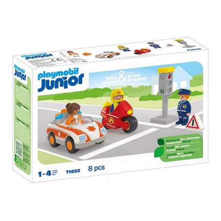 Playmobil Junior Héroes del Día a Día