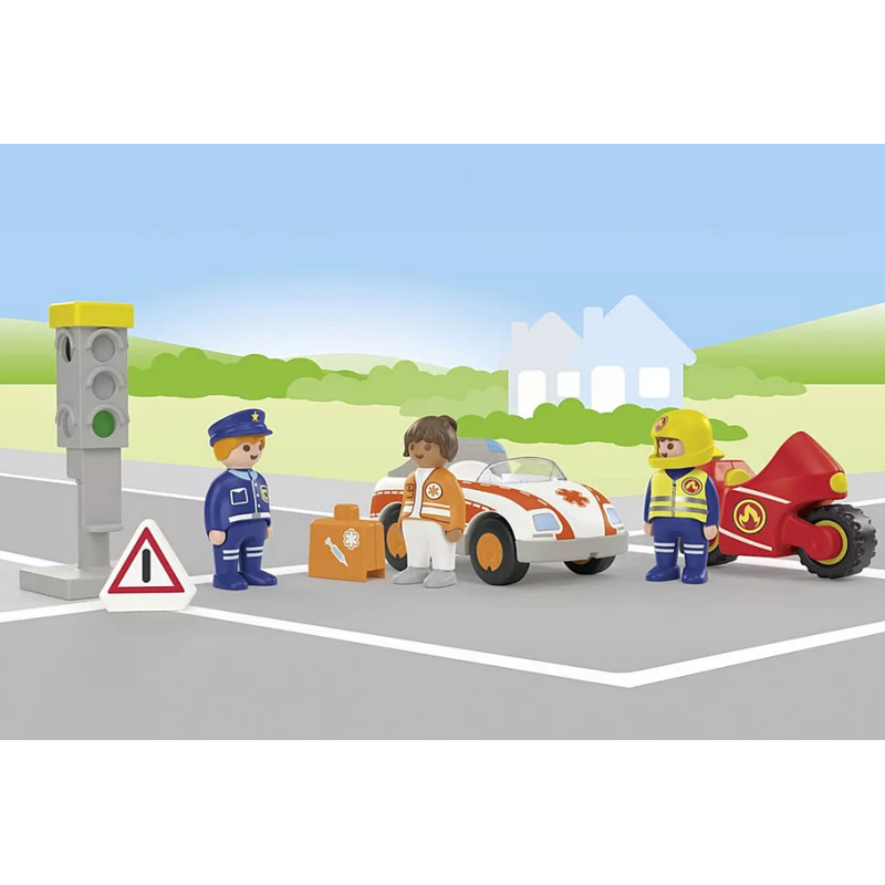 Playmobil Junior Héroes Del Día a Día