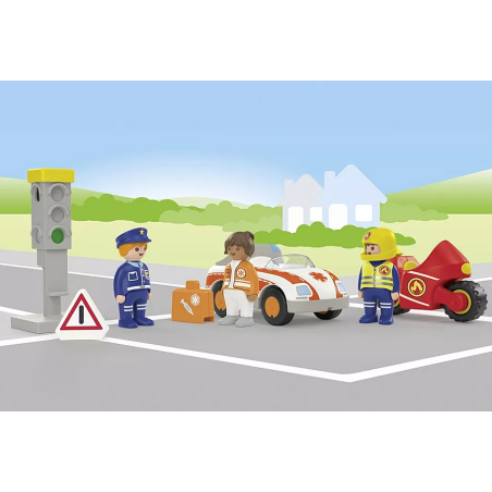 Playmobil Junior Héroes Del Día a Día