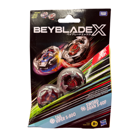 Beyblade X Pack de 2 Sin Lanzador Surtido