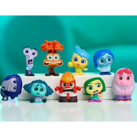 Set De 9 Figuras Inside Out 2 Doorables