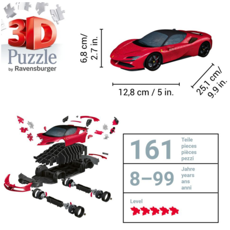 Puzzle 3D Ferrari SF90