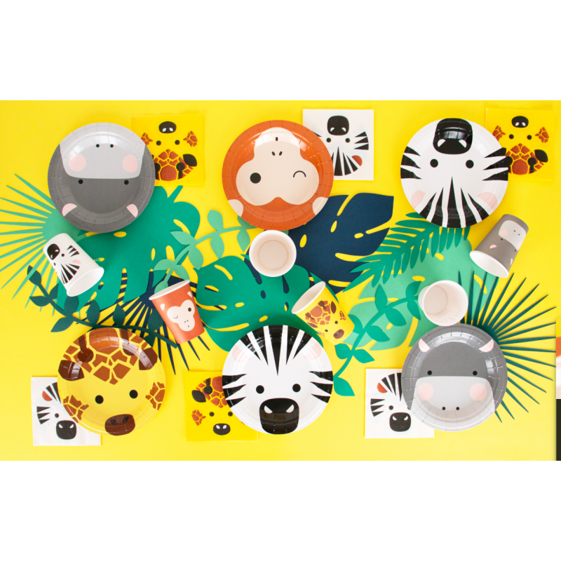 Vasos Cartón Safari 8 Uds