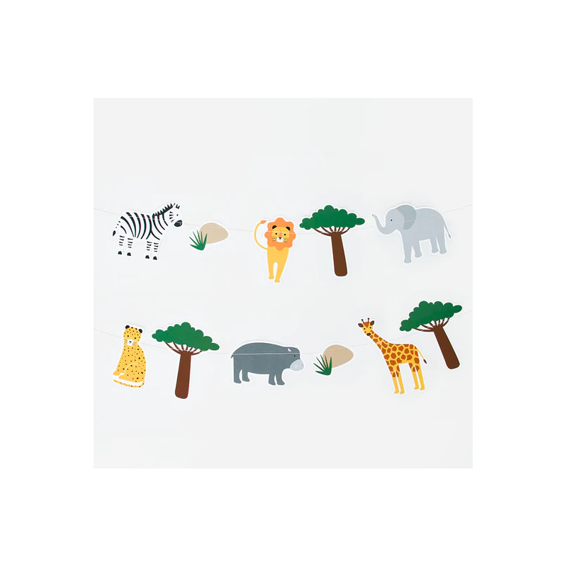 GUIRNALDA PAPEL SAFARI