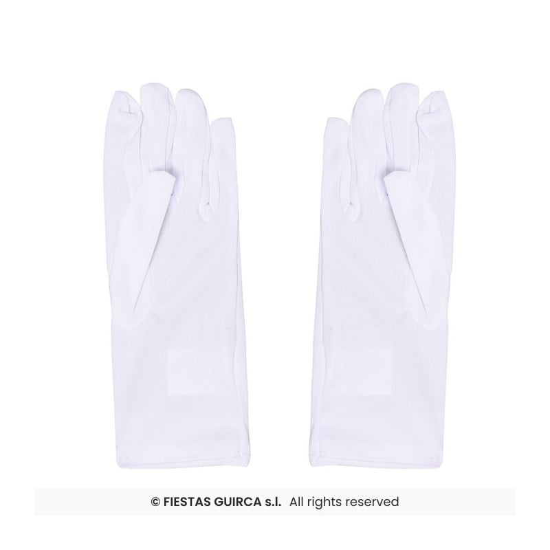 Guantes Blancos 25 Cm