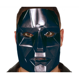 Máscara Negra El Líder PVC
