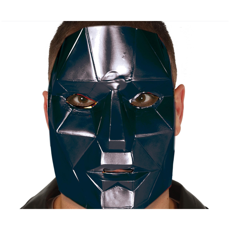 Máscara Negra El Líder PVC