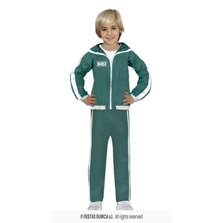 Disfraz Jugador Del Juego Del Calamar 7-9 Años