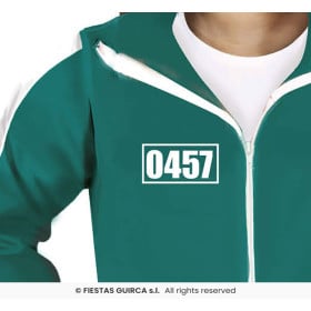 Disfraz Jugador Del Juego Del Calamar 14-16 Años 2