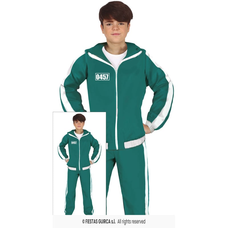 Disfraz Jugador Del Juego Del Calamar 14-16 Años