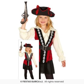 Disfraz Pirata Bucanera Talla 3-4