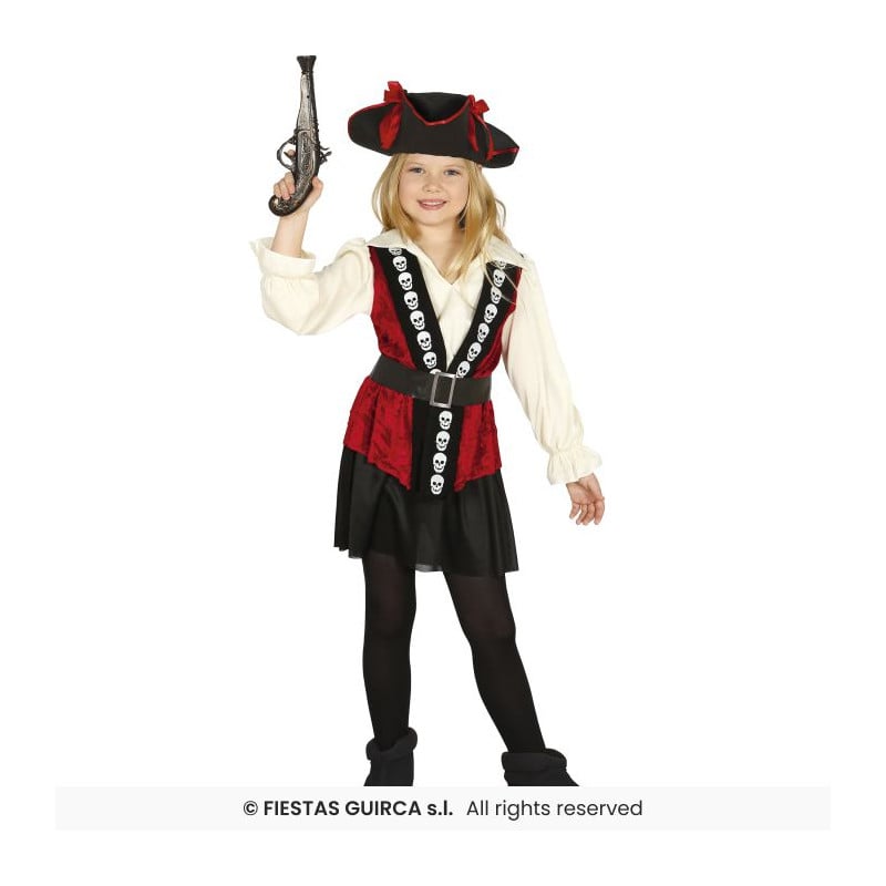 Disfraz Pirata Bucanera Talla 3-4