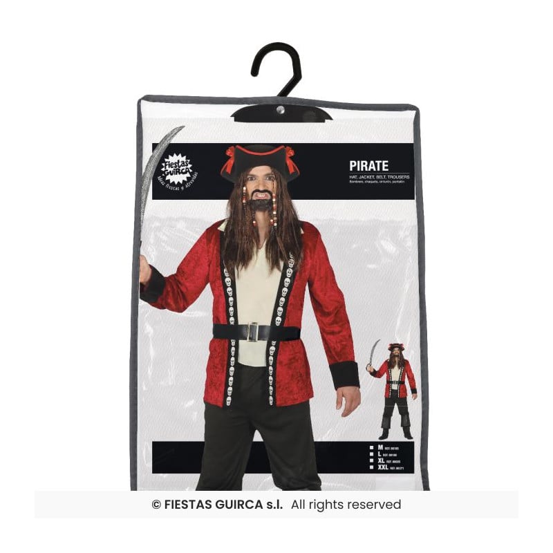 Disfraz Pirata 14-16 Años