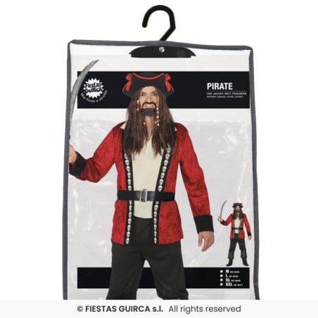 Disfraz Pirata 14-16 Años