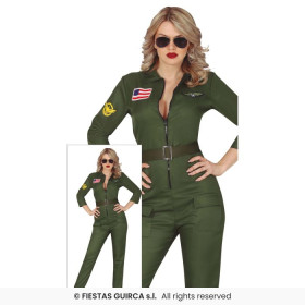 Disfraz Piloto Adulto Talla M