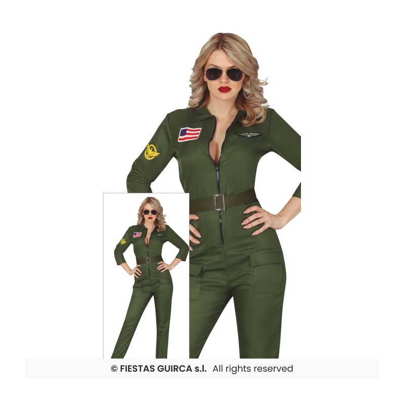 Disfraz Piloto Adulto Talla M