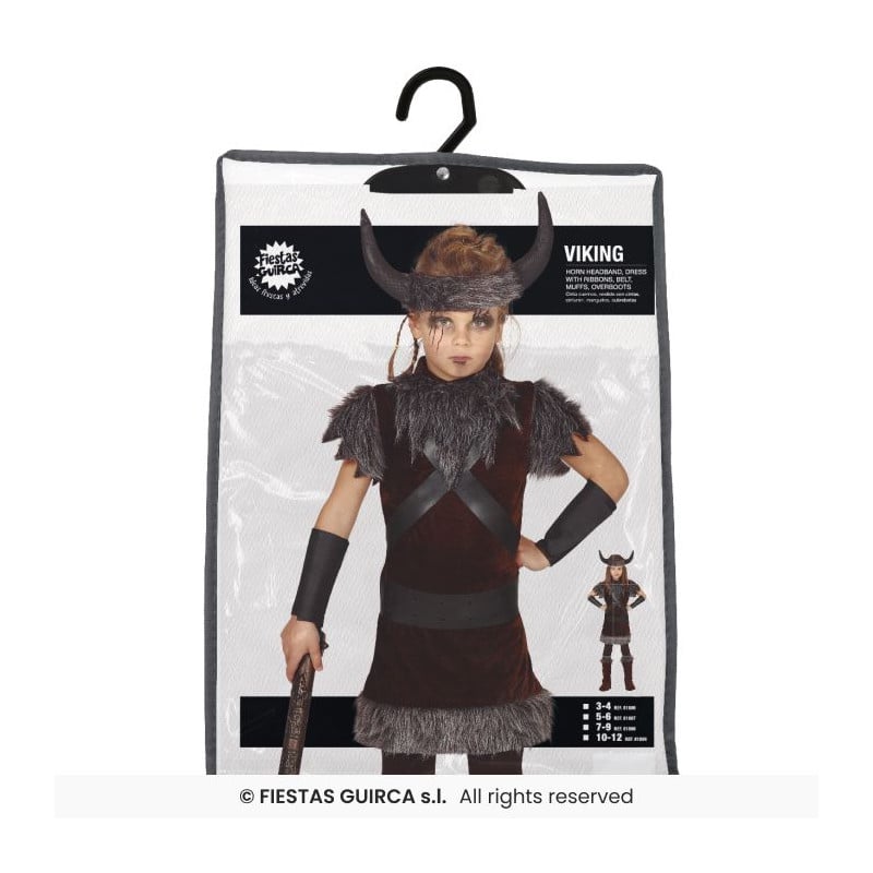 Disfraz Vikingo Talla 5-6 años
