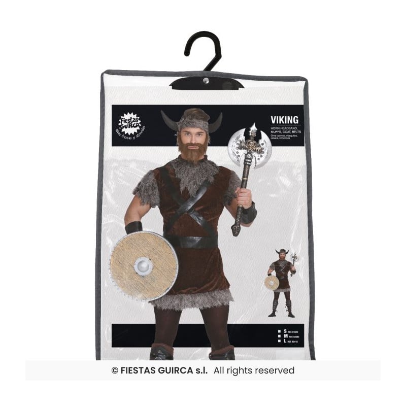 Disfraz Vikingo Adulto Talla S