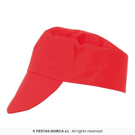 Gorra Fontanero Roja