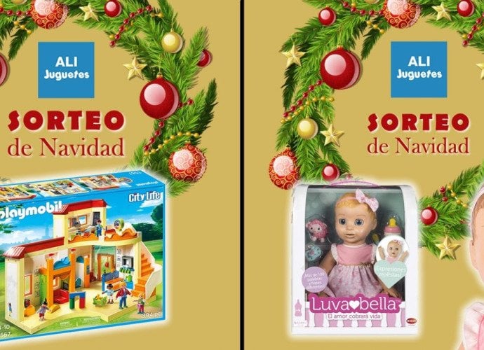 Sorteo de Navidad de ALI Juguetes: Luva Bella y Playmobil