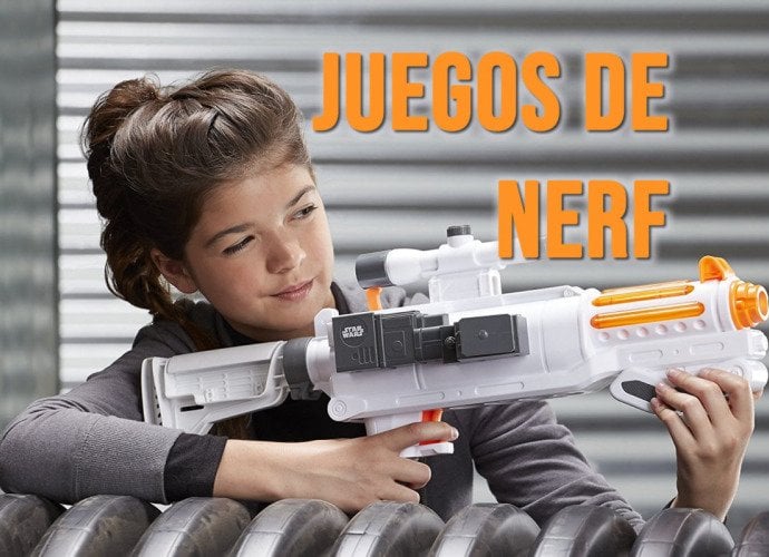Juegos de Nerf para disfrutar al aire libre