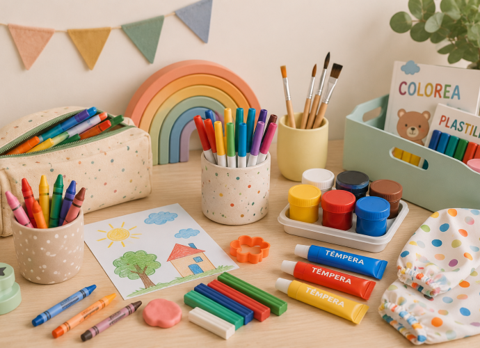 Lista de material escolar infantil 2026: todo lo imprescindible para Infantil