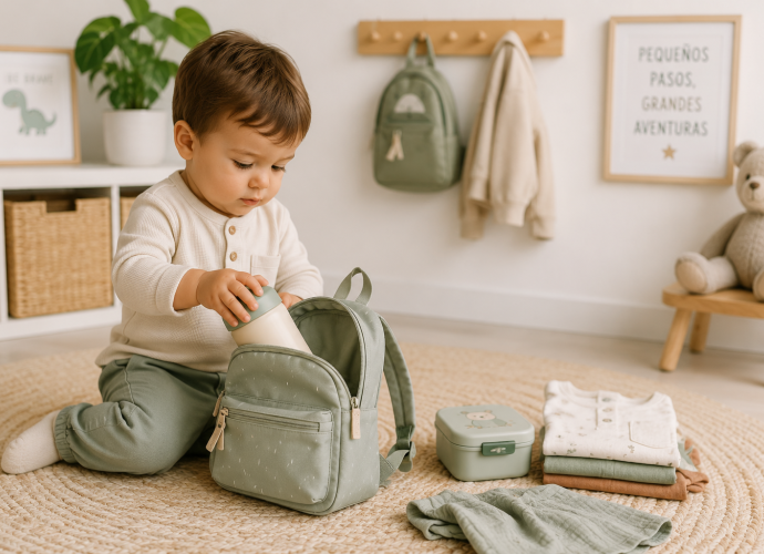 Material para guardería y escuela infantil: guía completa para preparar el primer curso