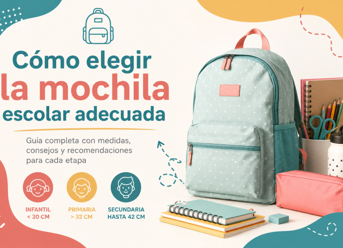 Cómo elegir la mochila escolar adecuada