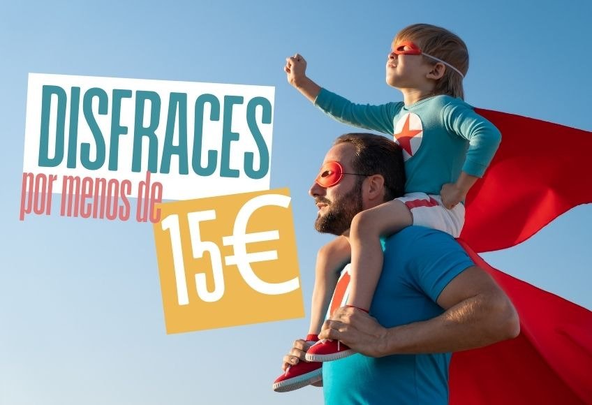 Disfraces de Carnaval por menos de 15€: opciones low cost para Adultos y Niños